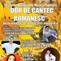 Ultimele două zile pentru înscrierea la Festivalul de muzică populară DOR DE CÂNTEC ROMÂNESC!
