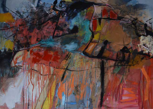 Expozitie de pictura “Vibratii”- 22 octombrie 2015 Taicutu Diana Rozalia Galeriile de Arta “Ion Andreescu” Buzau