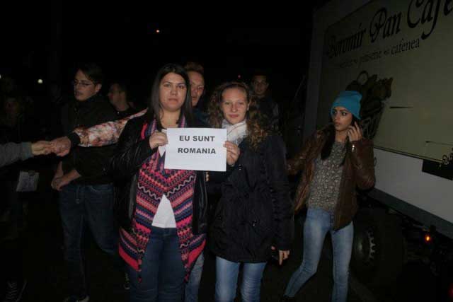 Proteste Buzau - club Colectiv