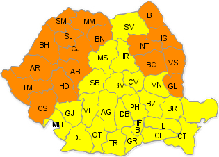 hartă -meteo